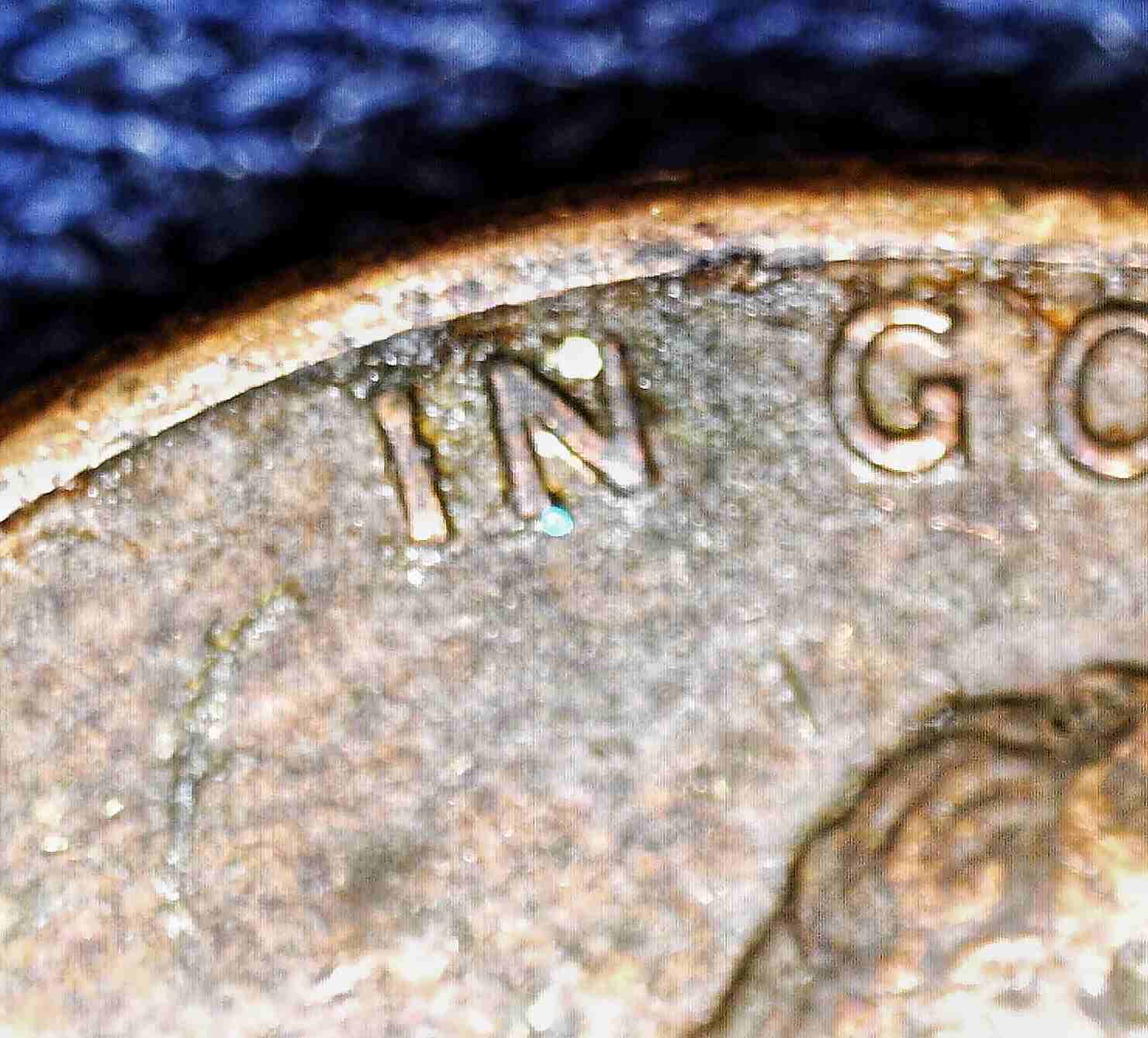 1982-Small-Date-Zinc...lamination-Damage